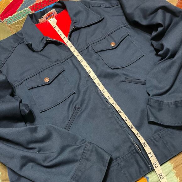 Vintage Dickies Lined Navy Workwear Jacket Large / XL - Picture 4 of 6